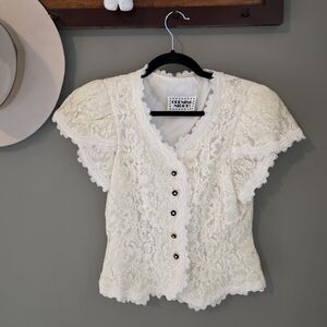 Vintage Lace Blouse